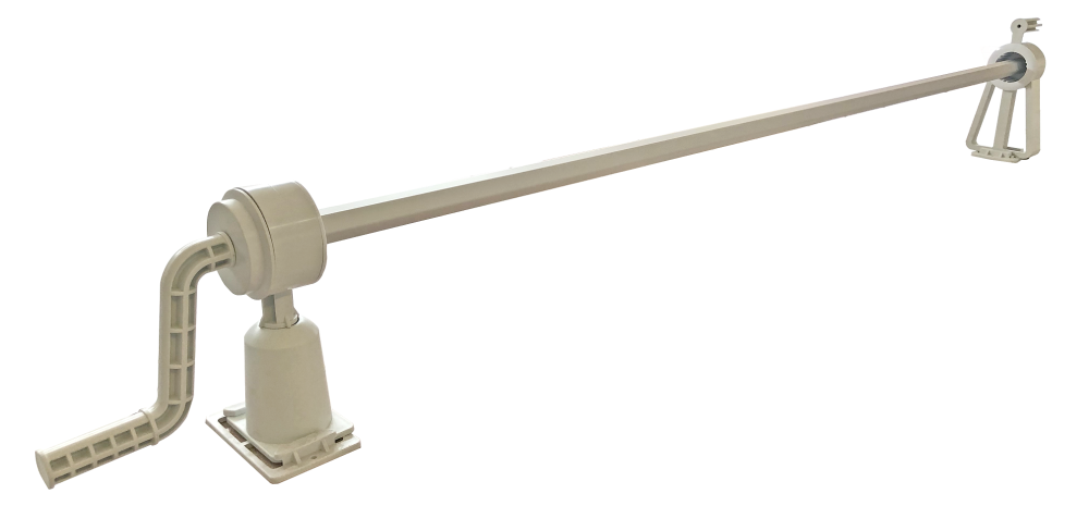 Solarplanenaufroller STD mit Sockel